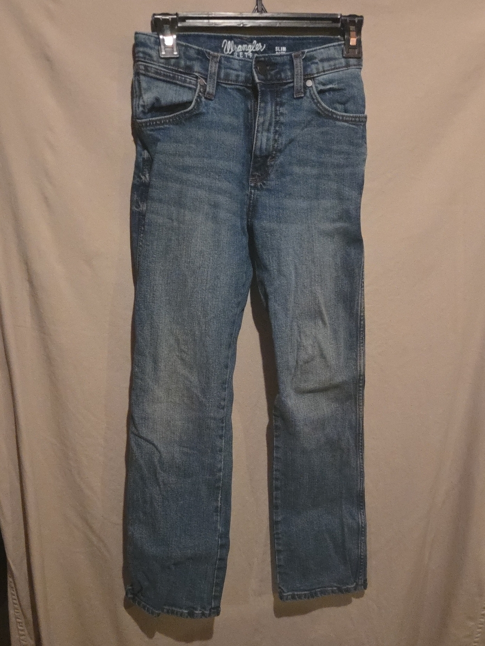 Wrangler Boys Blue Straight Leg Jeans
